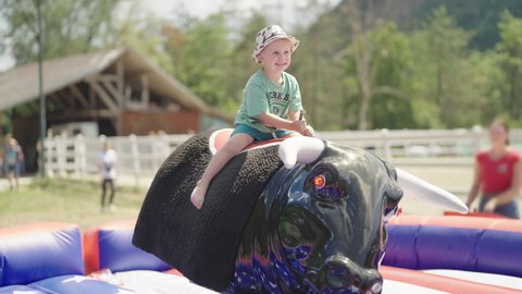 clara marie gonzaludo add fat girl on mechanical bull photo