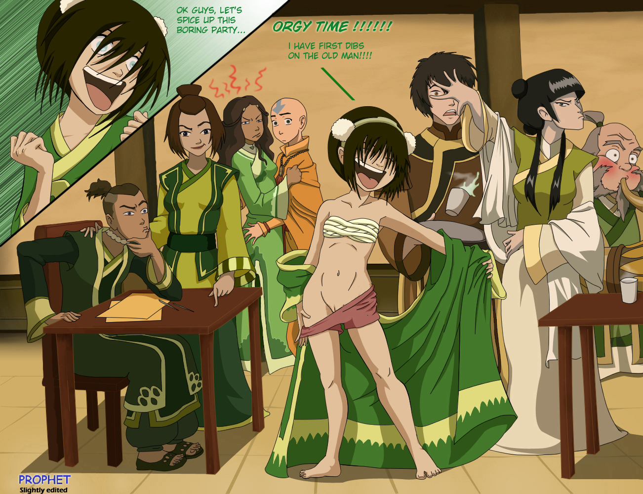 deepika mehrotra recommends avatar the last airbender toph naked pic