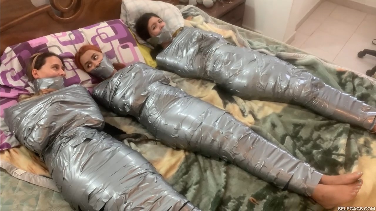 duct tape mummy bondage