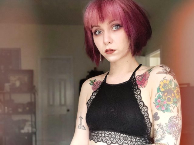 Best of Dyed hair porn