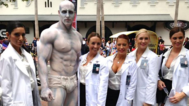 Best of Naked at comic con
