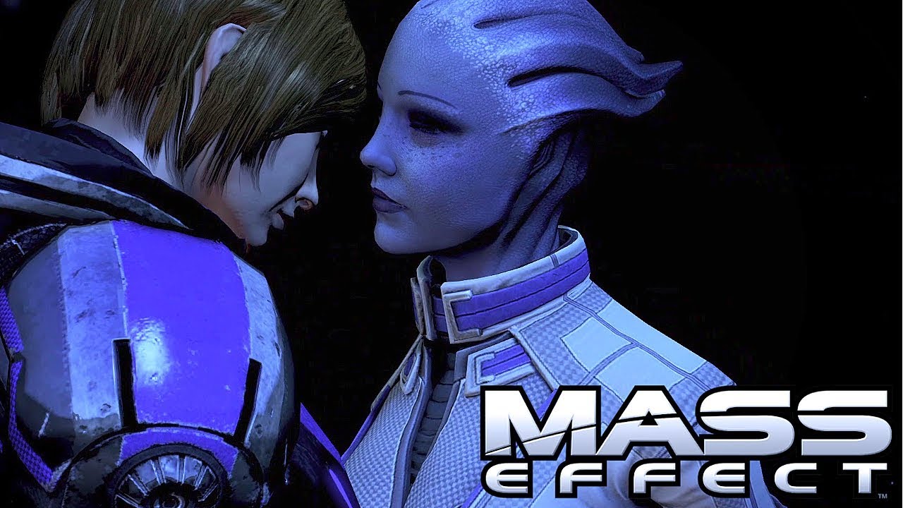 Liara And Femshep gif interracials