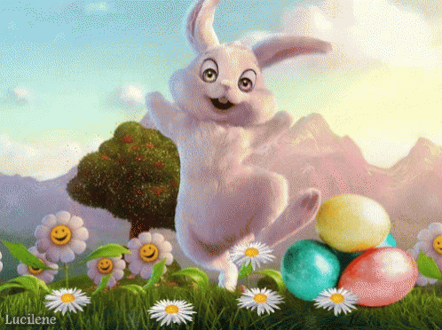 abdulla al sheikh recommends easter bunny gif pic