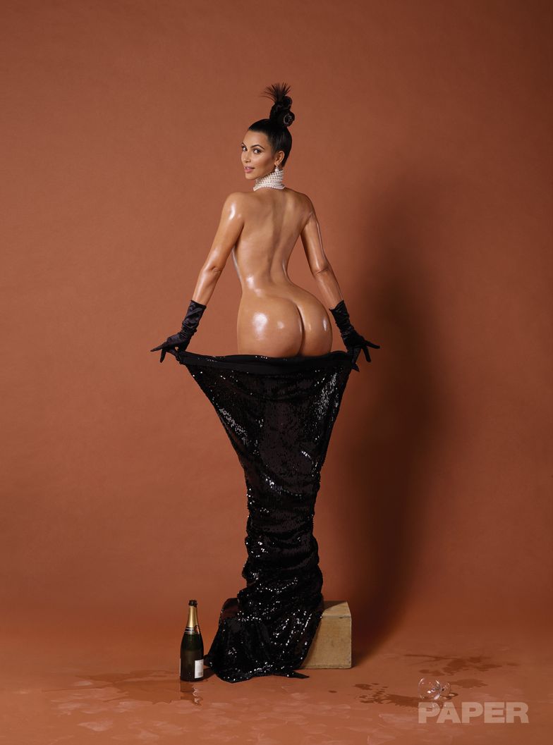 Kim Kardashian Naked Shoot a champ