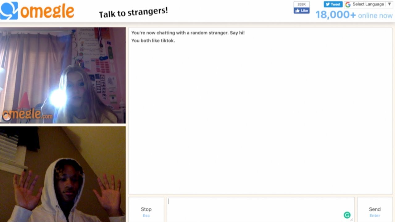 getting flashed on omegle