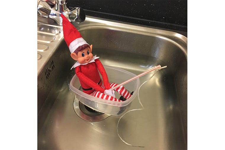 elf on the shelf glory hole