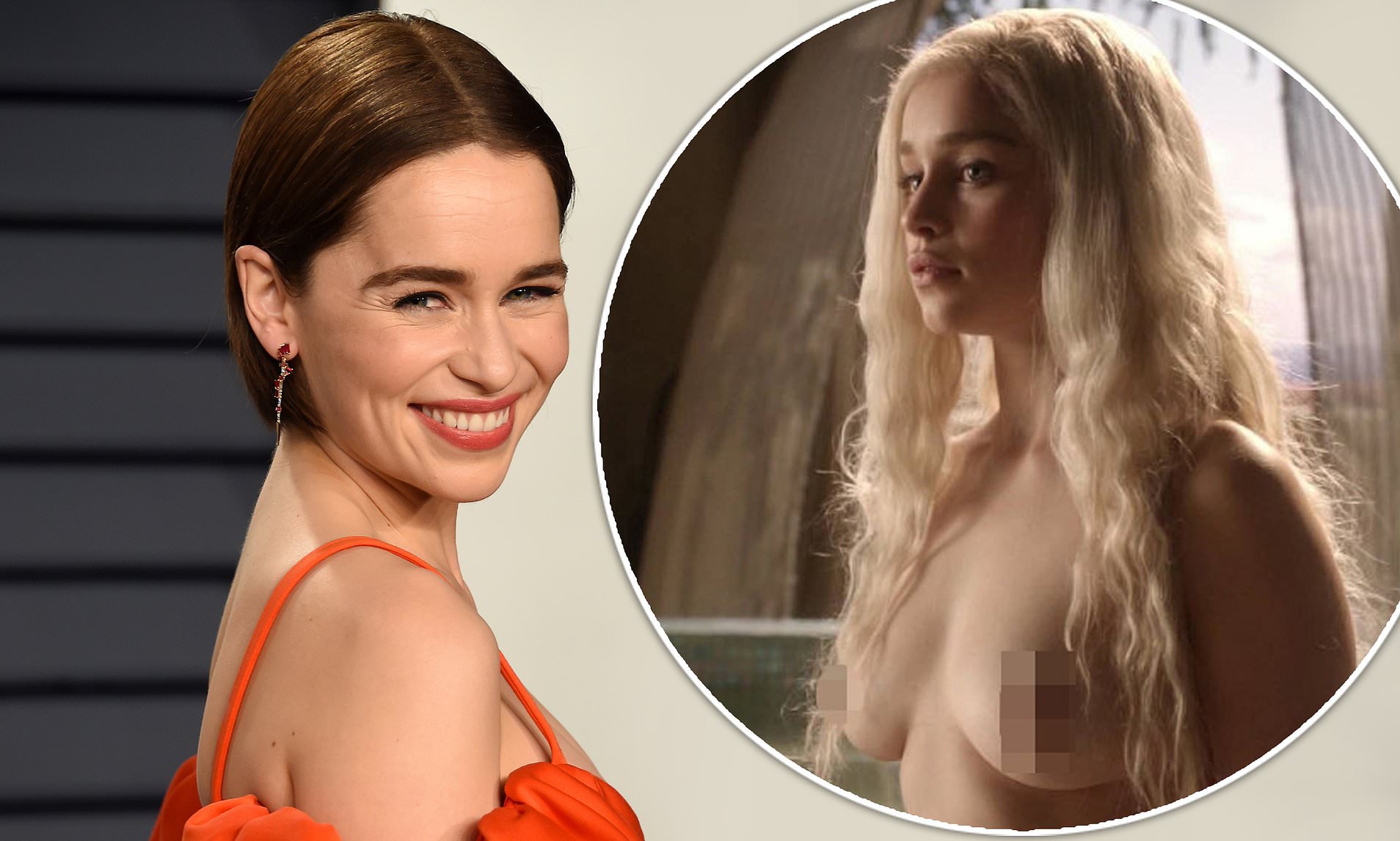 Emilia Clarke Full Frontal Nude code geass