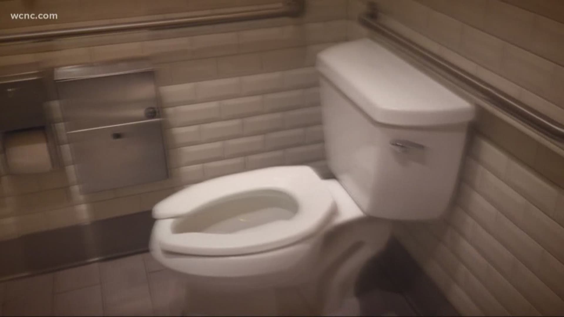 Best of Hidden camera in restroom