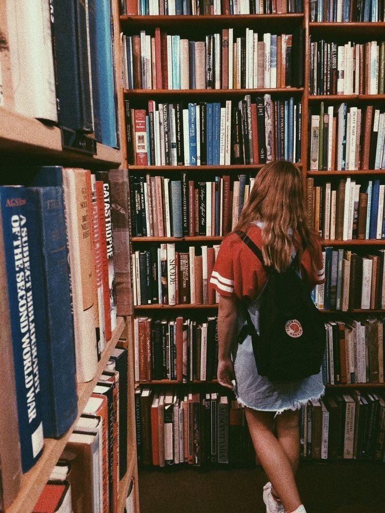 Best of Girl in library tumblr