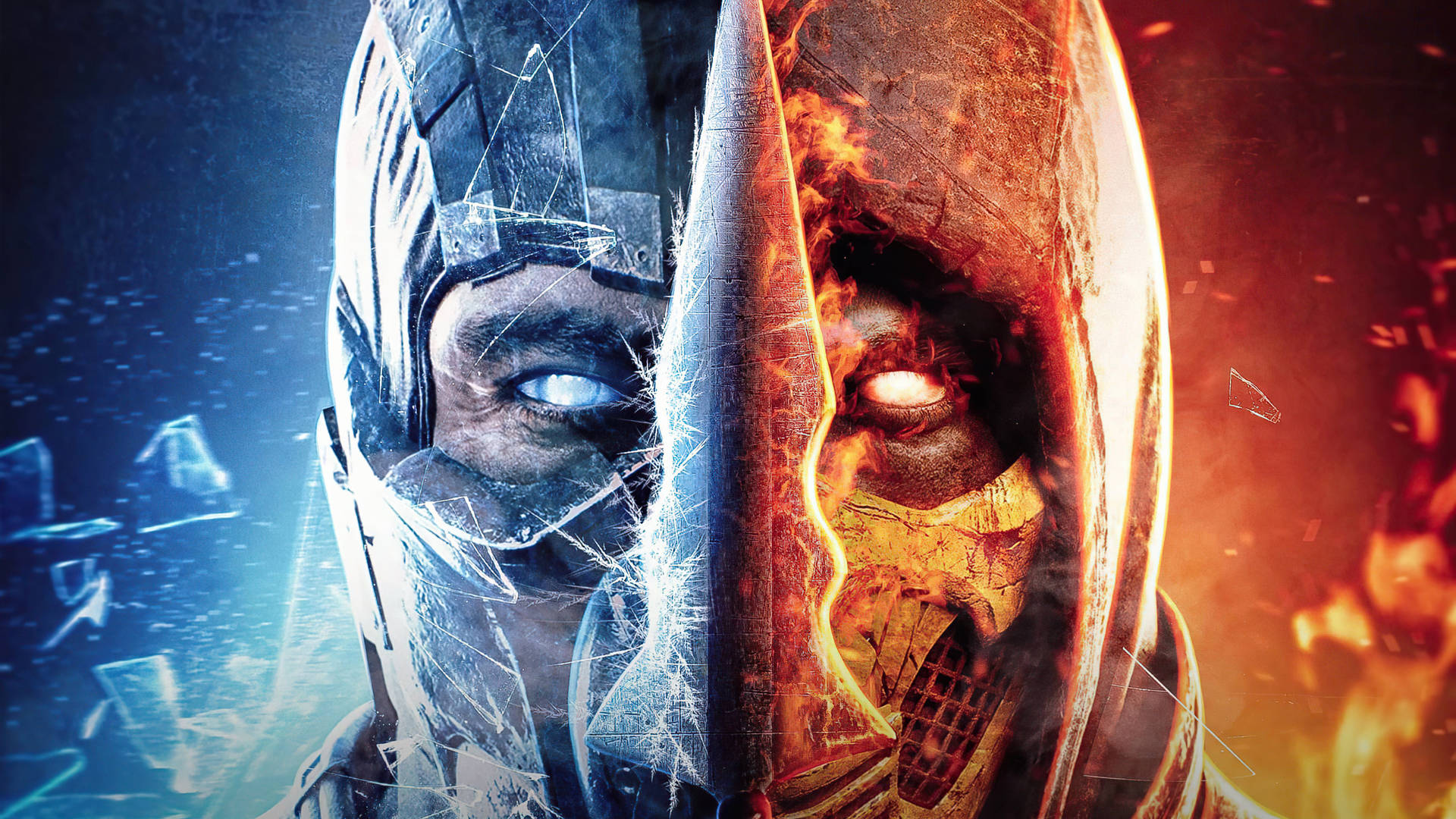 sub zero and scorpion wallpaper