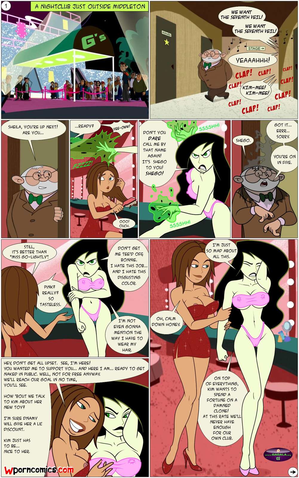 Kim Possible Sex Comics receives agonorgasmos