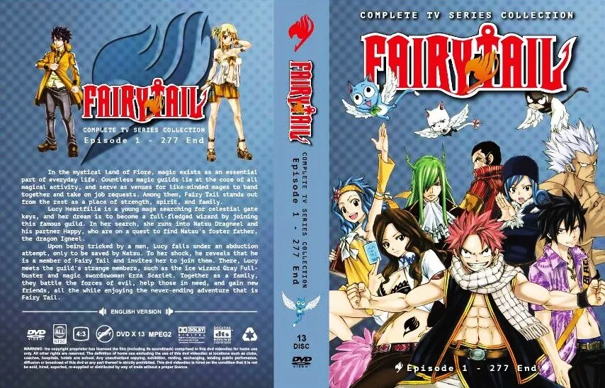 ash kara recommends Fairy Tail All Seasons English Dub