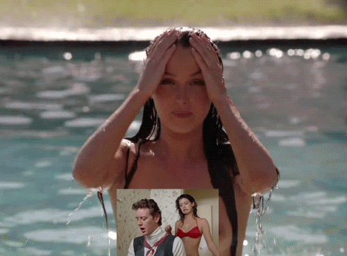 Fast Times At Ridgemont High Pool Gif over thong
