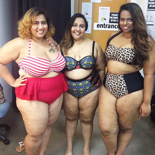 fat women in swim suits