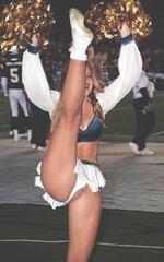 Best of Cheerleader upskirt oops