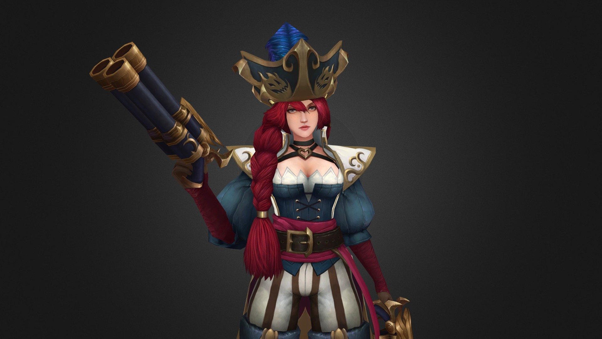 ahmad mhamed add miss fortune 3d model photo