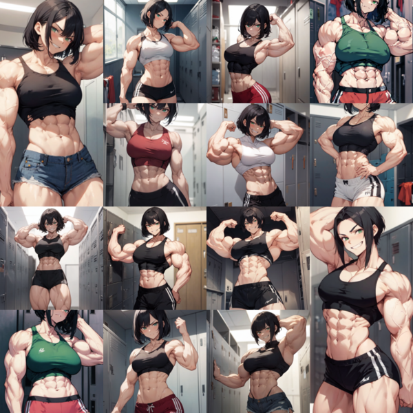 bin toro recommends female muscle growth fiction pic