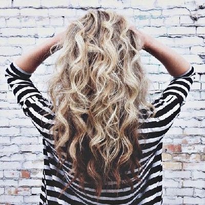 dani sela recommends curly blonde hair tumblr pic
