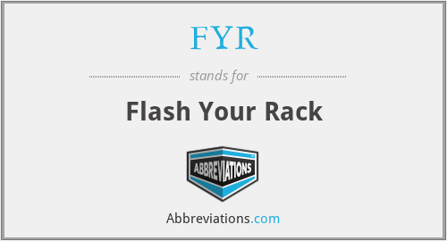 flash your rack