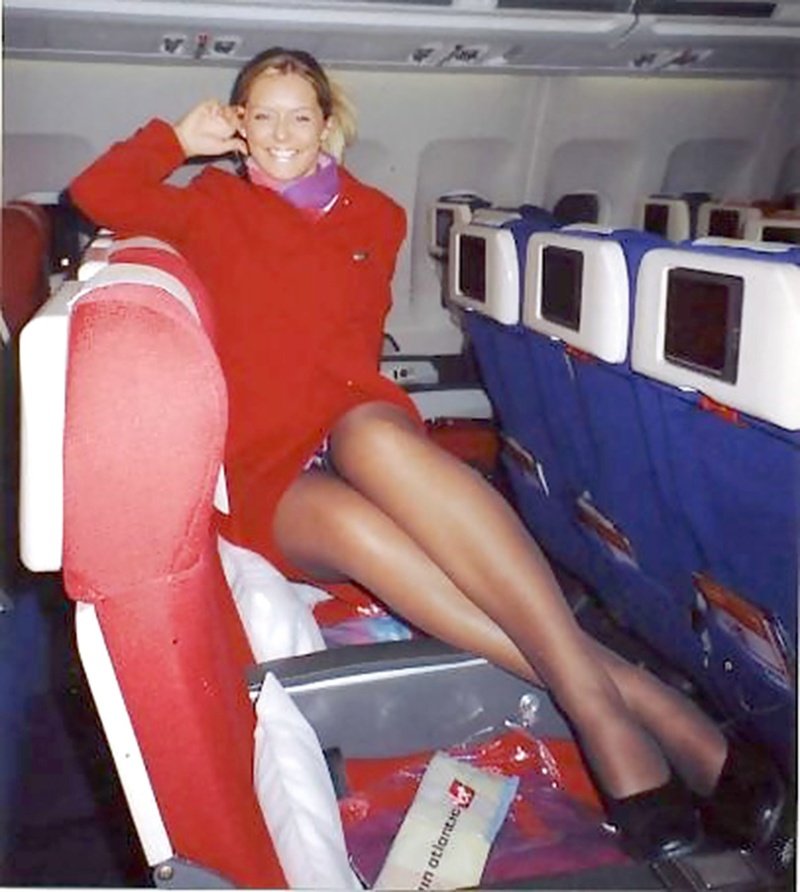 ali dyer add flight attendant upskirt photo