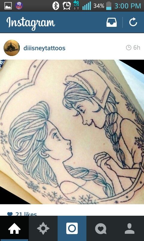 anthony travis recommends Frozen Sister Tattoos