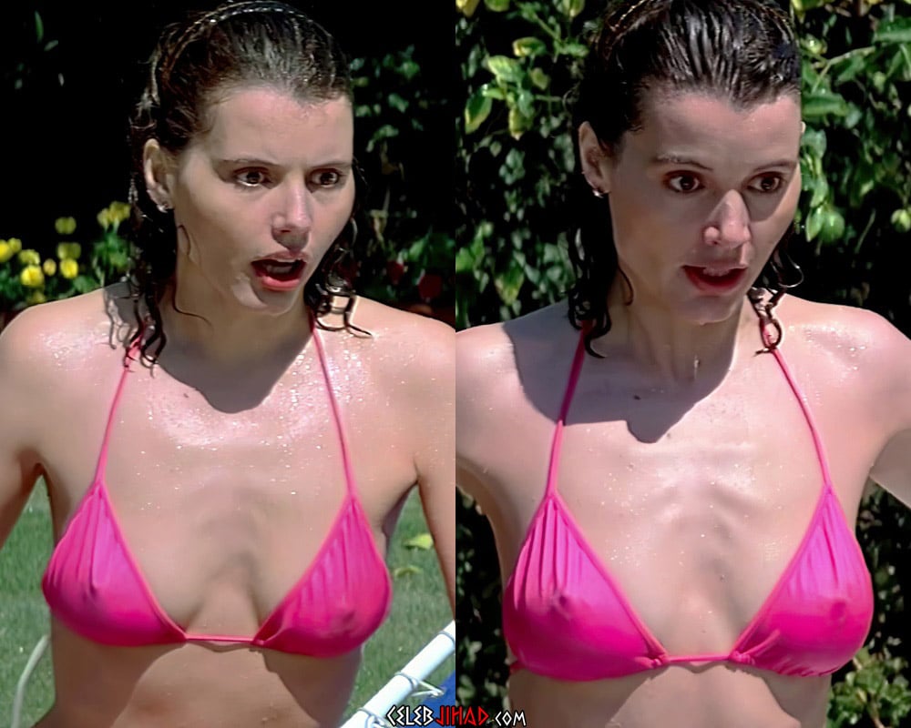 angel stevens share geena davis nude scenes photos