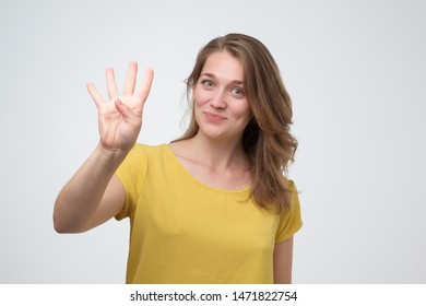 christina winsett recommends Girl Holding Up 4 Fingers