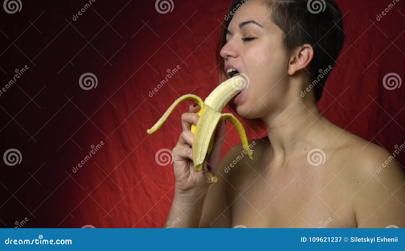 delbert patterson recommends girl sucking on banana pic
