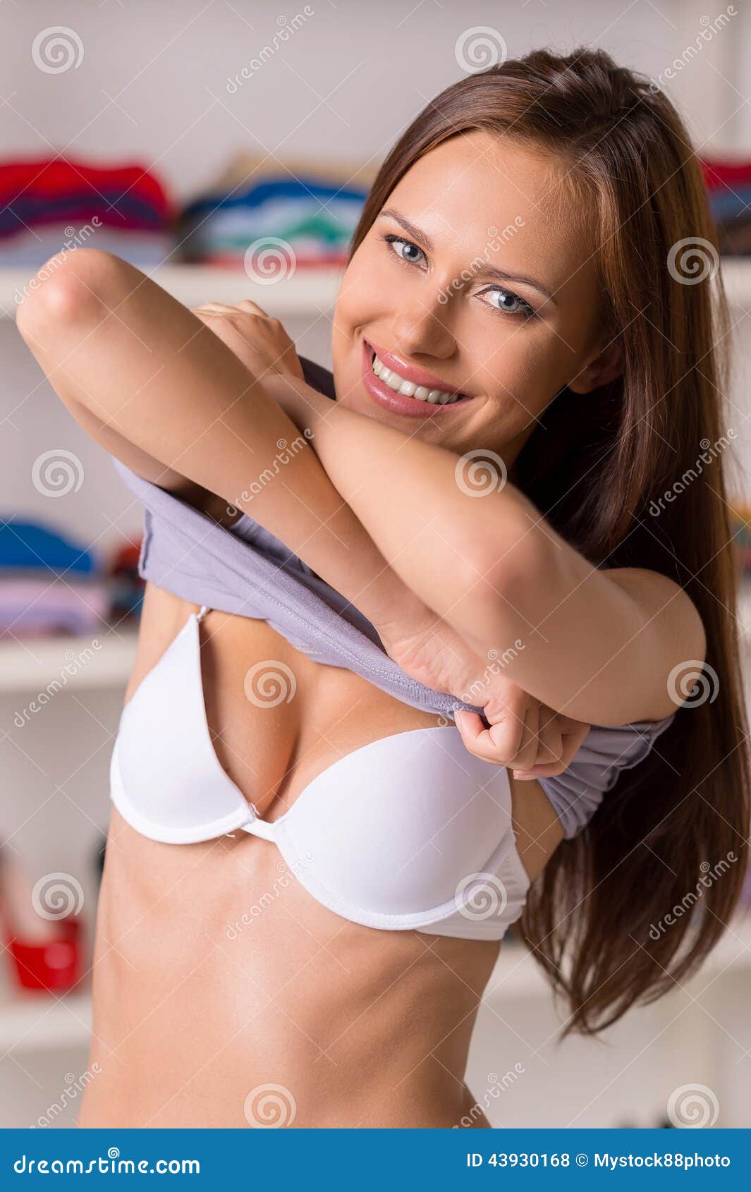 angela kade add girl takes off shirt and bra photo