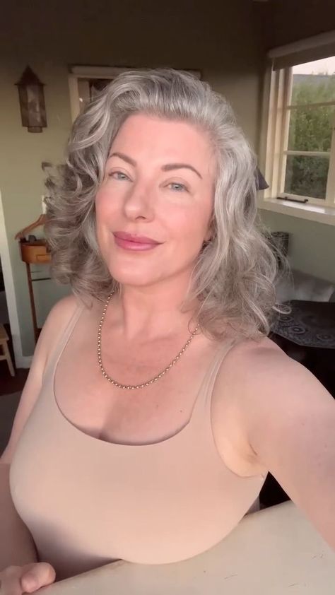 ailyn david recommends gray hair big tits pic