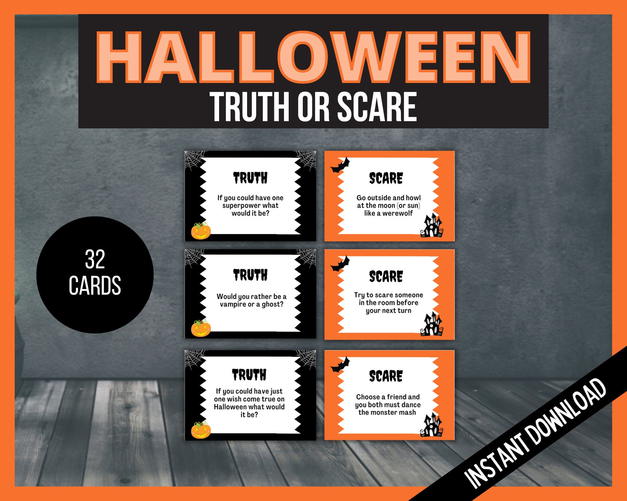 Best of Halloween truth or dare