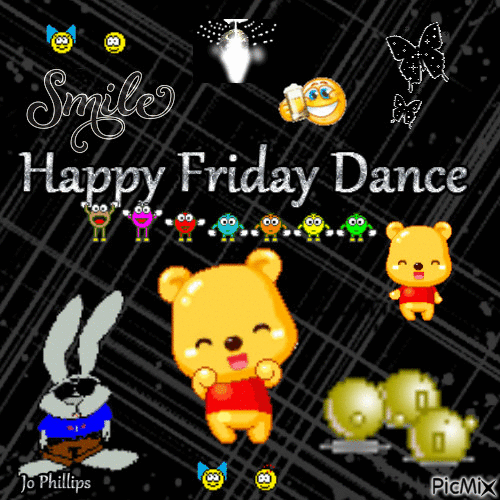 Best of Happy friday dance animated gif
