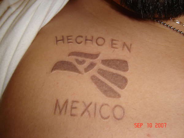 adam oakey recommends Hecho En Mexico Tattoo