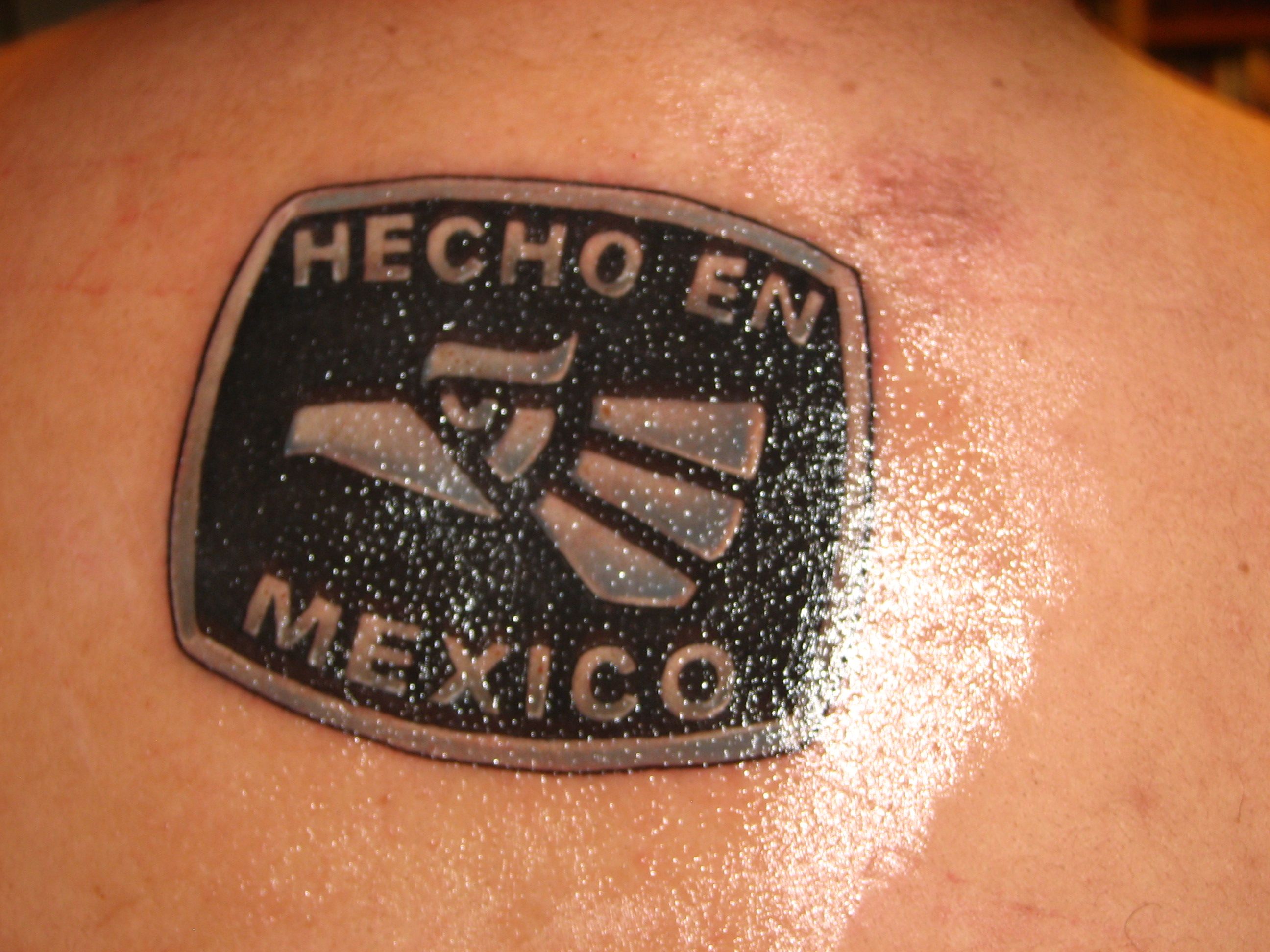 brad durand recommends Hecho En Mexico Tatuaje