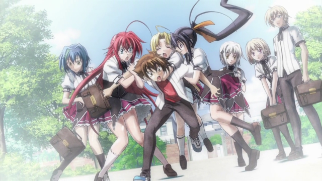 andree bergeron add photo highschool dxd episode 13