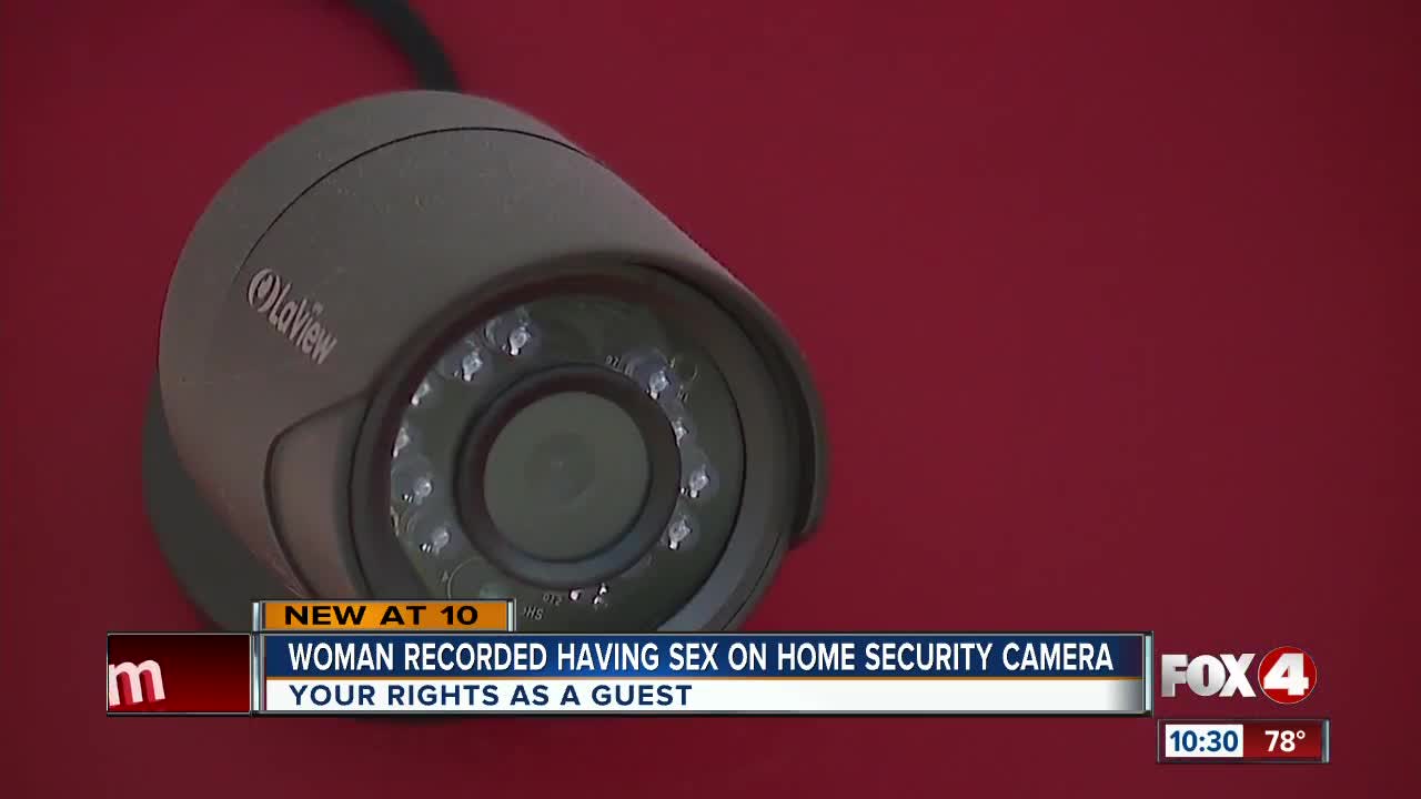 home security camera sex