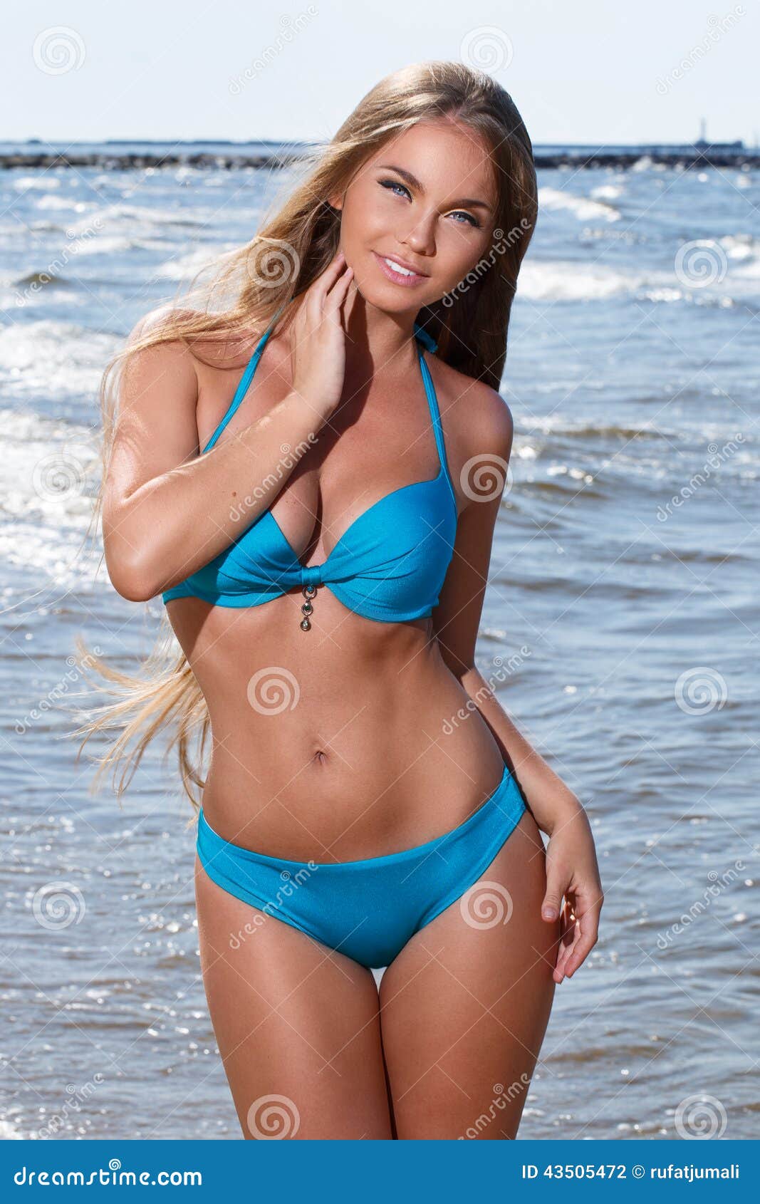 almendra sanchez add hot girl on the beach photo