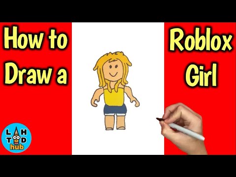 alisia aguilar recommends how to draw a roblox character girl pic