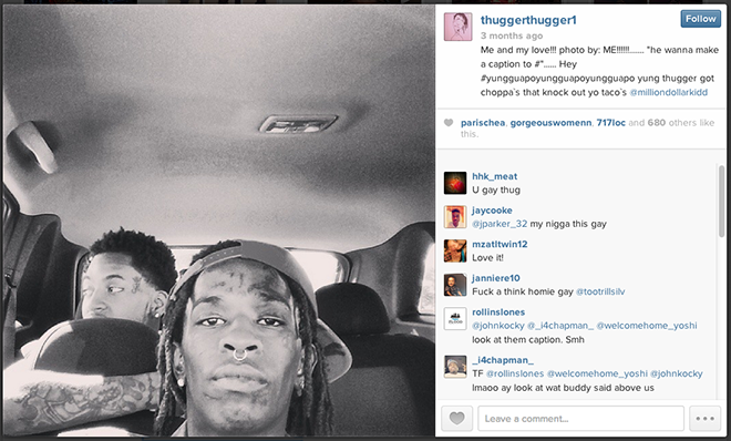 is young thug bisexual