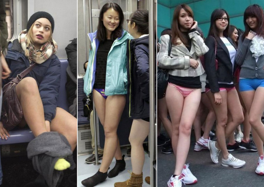 cindy schmit add japan no pants day photo