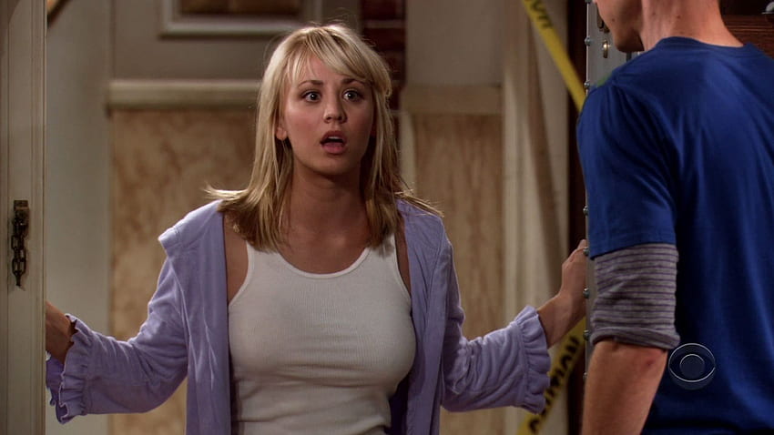 denise marie nelson recommends kaley cuoco no bra pic