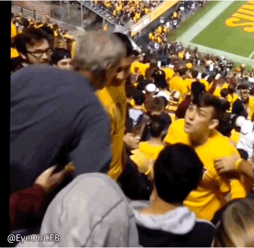 Best of Kick in the face gif