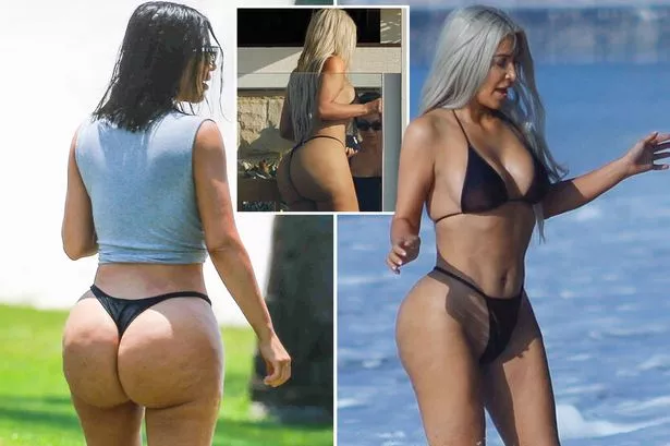 Kim Kardashian Butt Bikini comics gallery