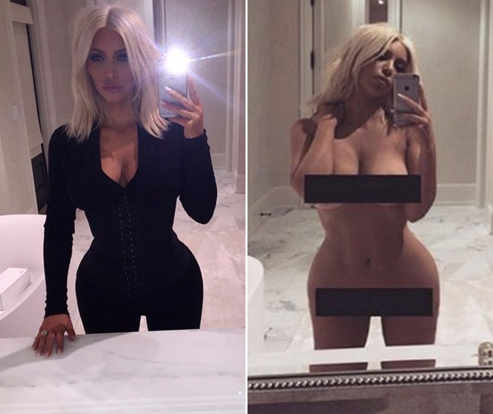Best of Kim kardashian nude bathroom photo