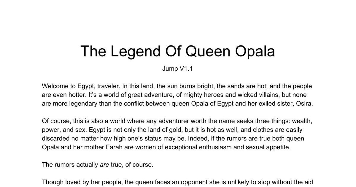 chantel herbst recommends legend of queen opala osira pic
