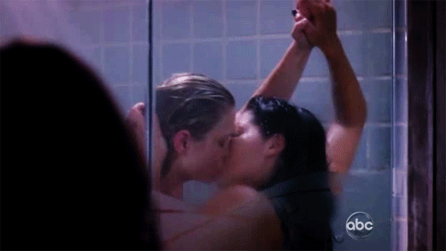 Best of Lesbians make out in shower