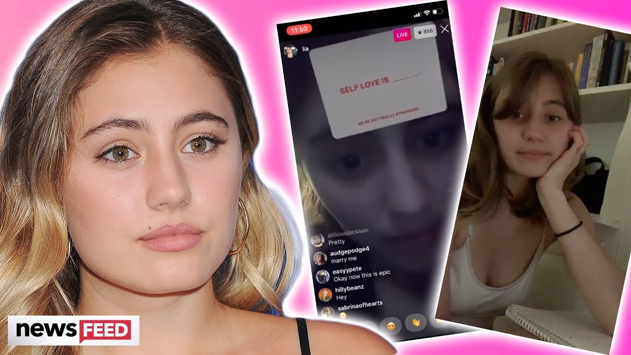 Lia Marie Johnson Snapchat with strap