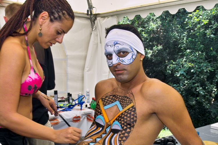 chantal nunes recommends male body painting festival pic