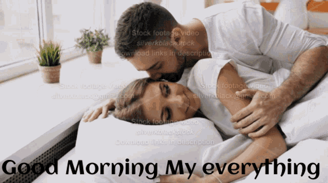 man and woman in bed gif