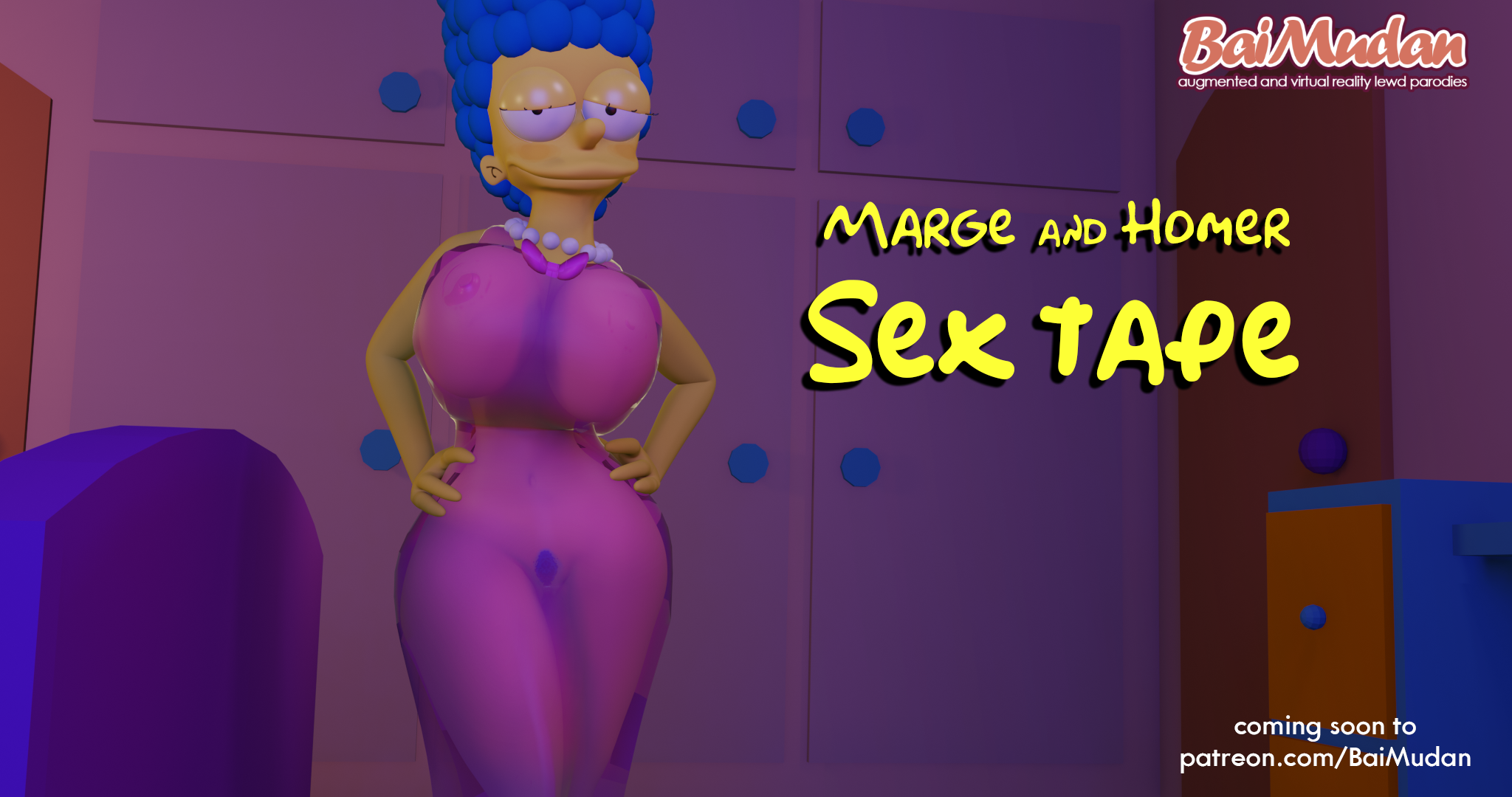 Marge Simpson Sex Tape crying porn